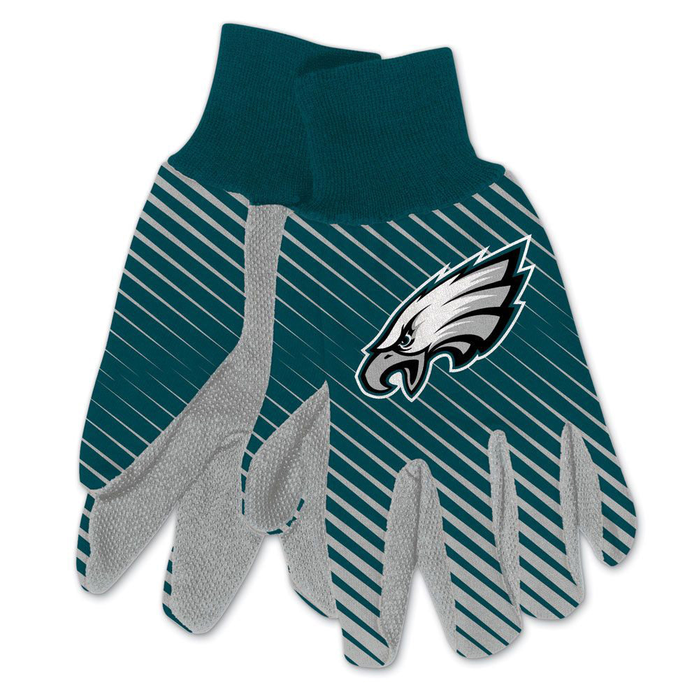 NFL Philadelphia Eagles WinCraft Team Stripe Utility Gloves
