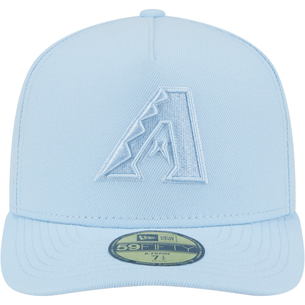 MLB Arizona Diamondbacks New Era Tonal Blue 59FIFTY A-Frame Fitted Hat - Blue