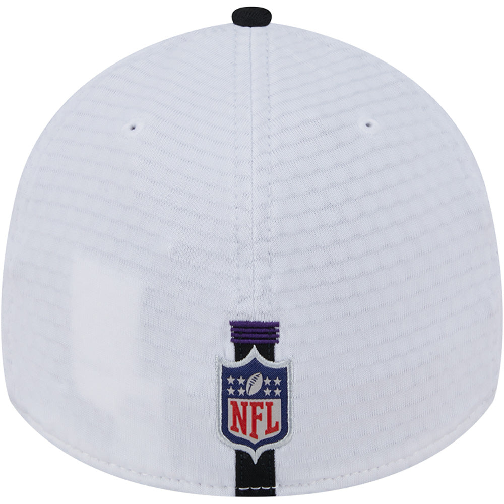 NFL Baltimore Ravens New Era 2024 Training 39THIRTY Flex Fit Hat - White