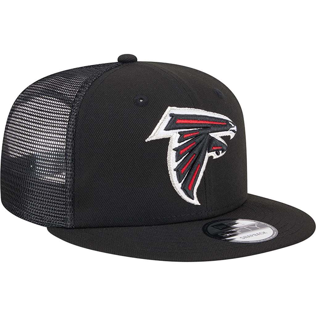NFL Atlanta Falcons New Era 9FIFTY Snapback Trucker Hat - Black