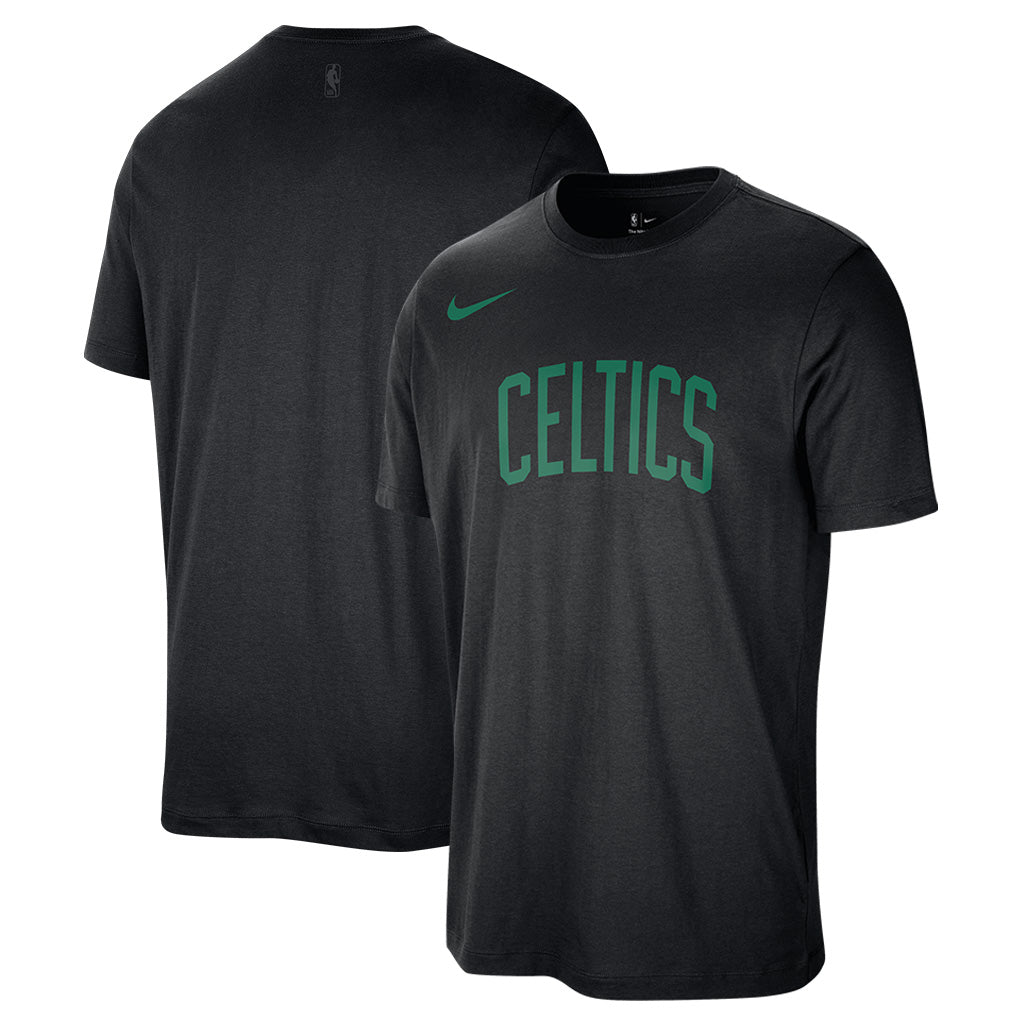 NBA Boston Celtics Nike Essential Wordmark T-Shirt - Black