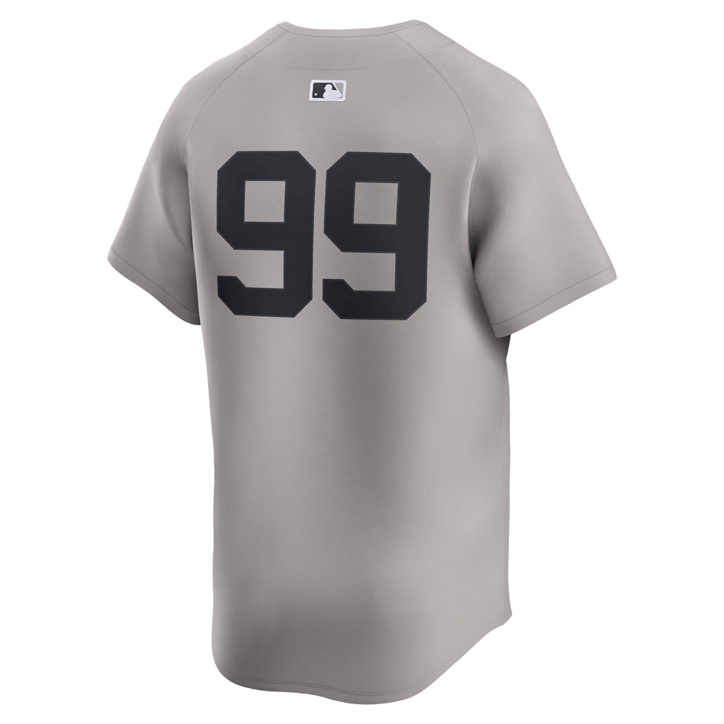 MLB New York Yankees Aaron Judge Nike Road Limited Jersey - Gray