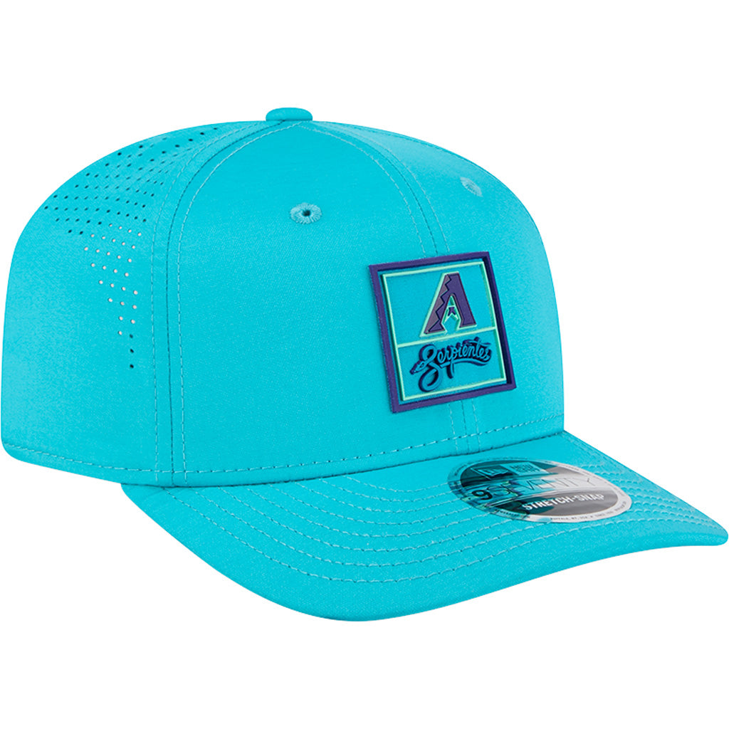 MLB Arizona Diamondbacks New Era 2025 City Connect Fan Pack 9SEVENTY Stretch-Snapback Hat - Teal