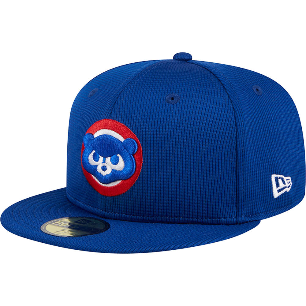 MLB Chicago Cubs New Era 2025 Batting Practice 59FIFTY Fitted Hat - Blue