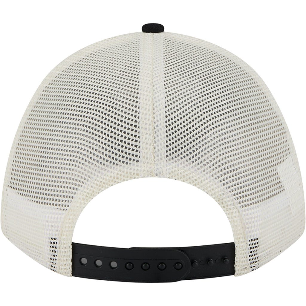 MLB Arizona Diamondbacks New Era Arch Logo 9FORTY M-Crown Snapback Trucker Hat - Chrome