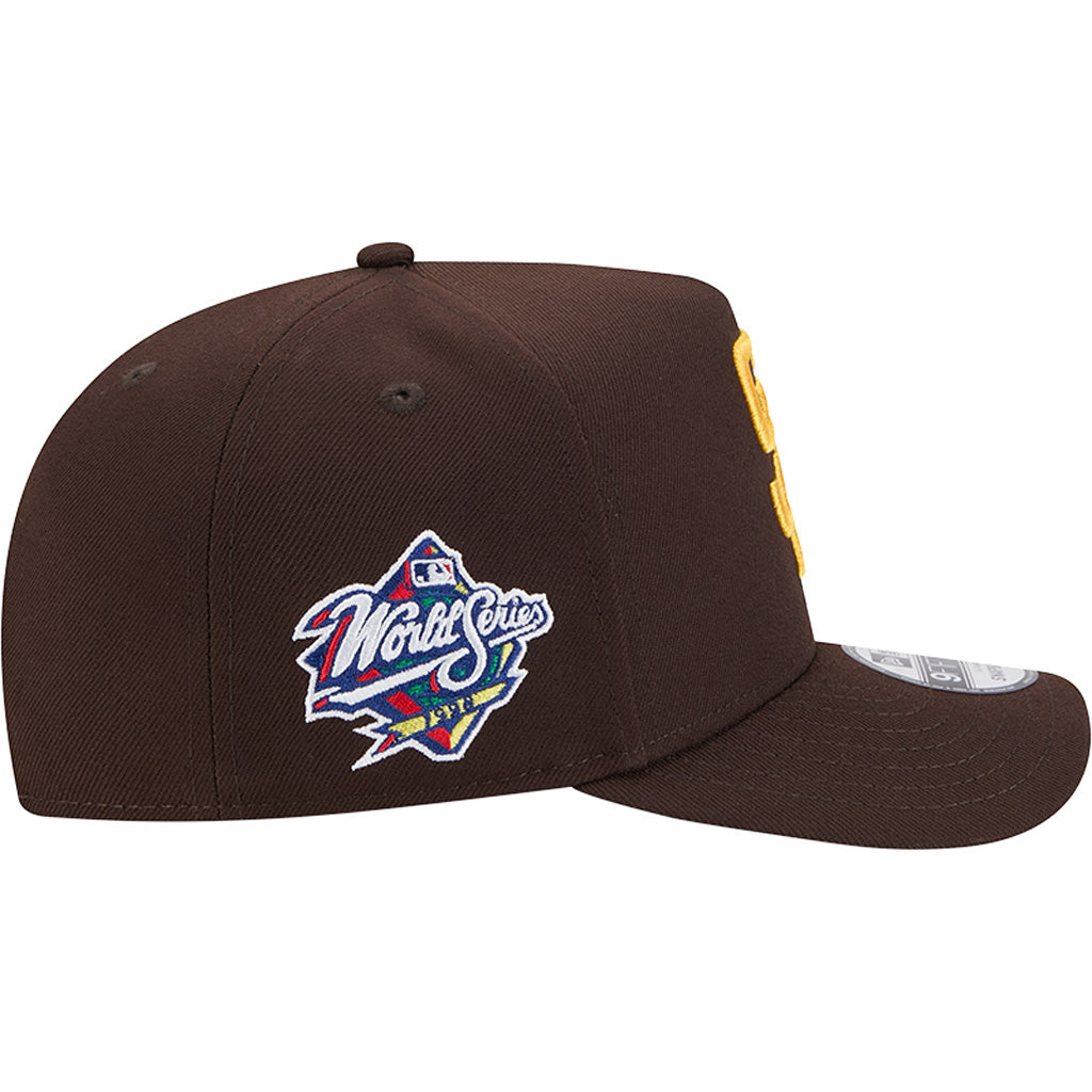 MLB San Diego Padres New Era OTC 9FIFTY A-Frame Hat - Brown