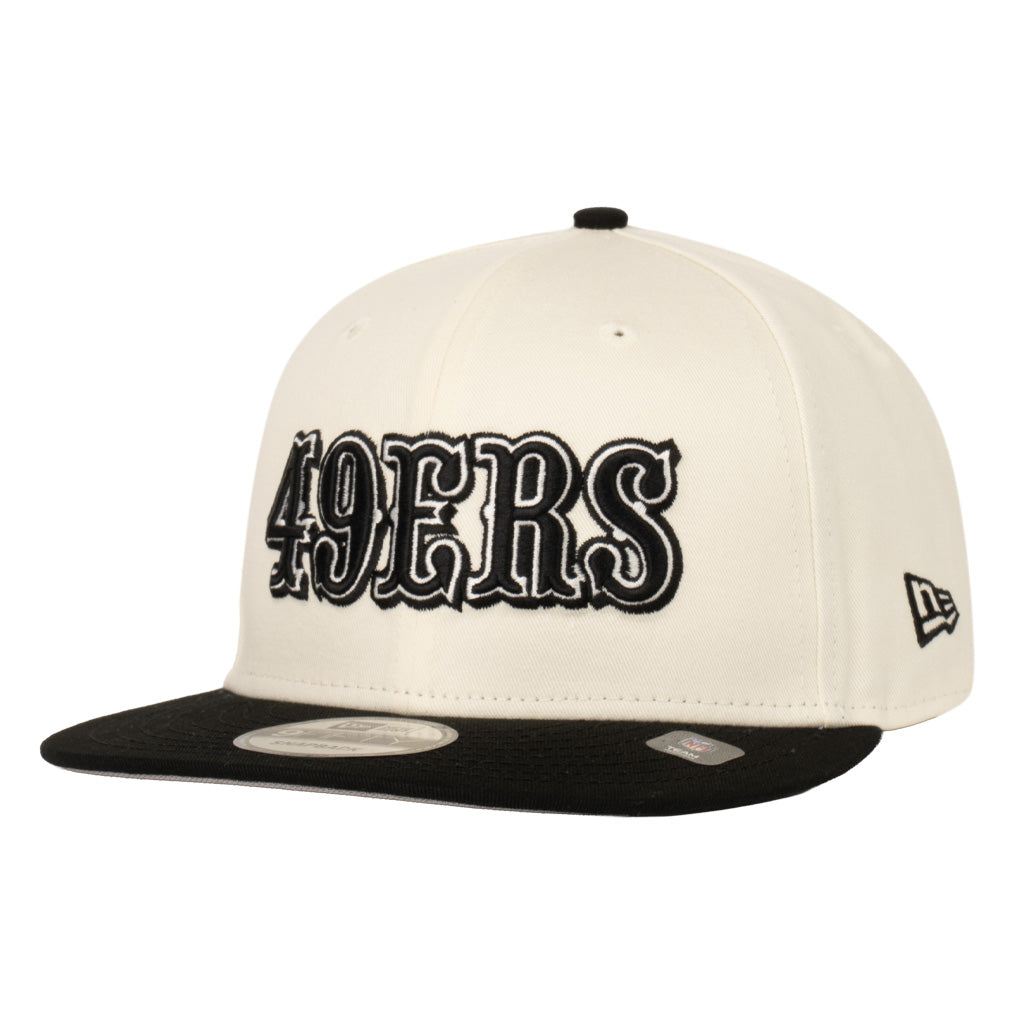 NFL San Francisco 49ers New Era Classified Two-Tone 9FIFTY Snapback Hat- Cream
