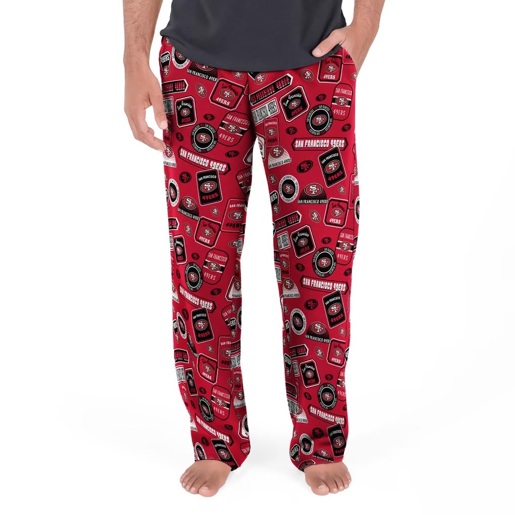 NFL San Francisco 49ers Concepts Sport Grady Pajama Pant- Red
