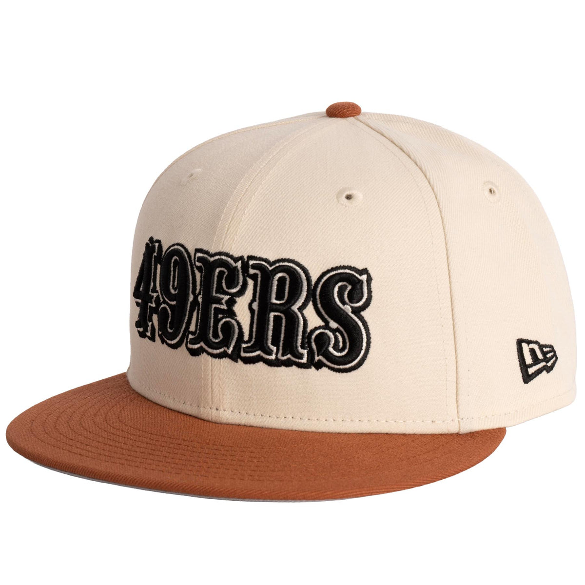 NFL San Francisco 49ers New Era Fieldstone 9FIFTY Snapback Hat- Light Cream