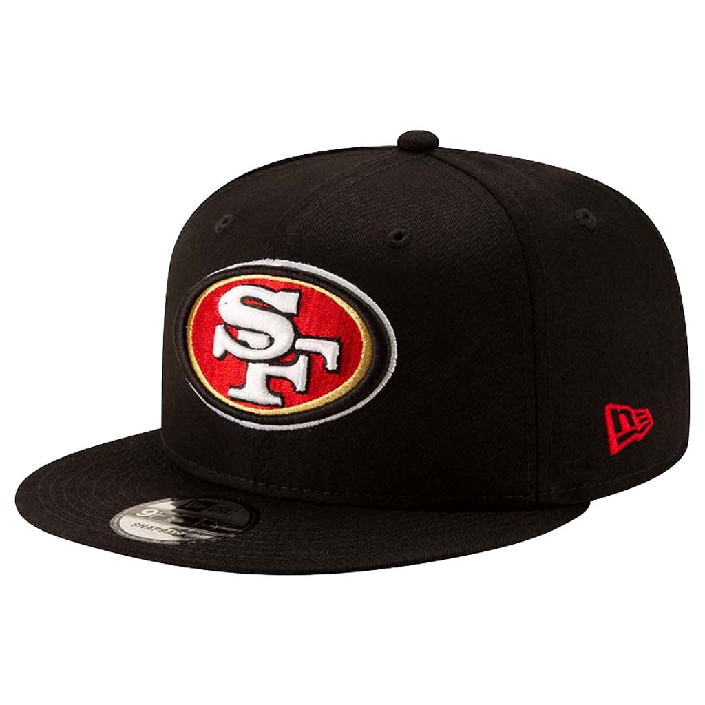 NFL San Francisco 49ers New Era Basic 9FIFTY Snapback Hat- Black