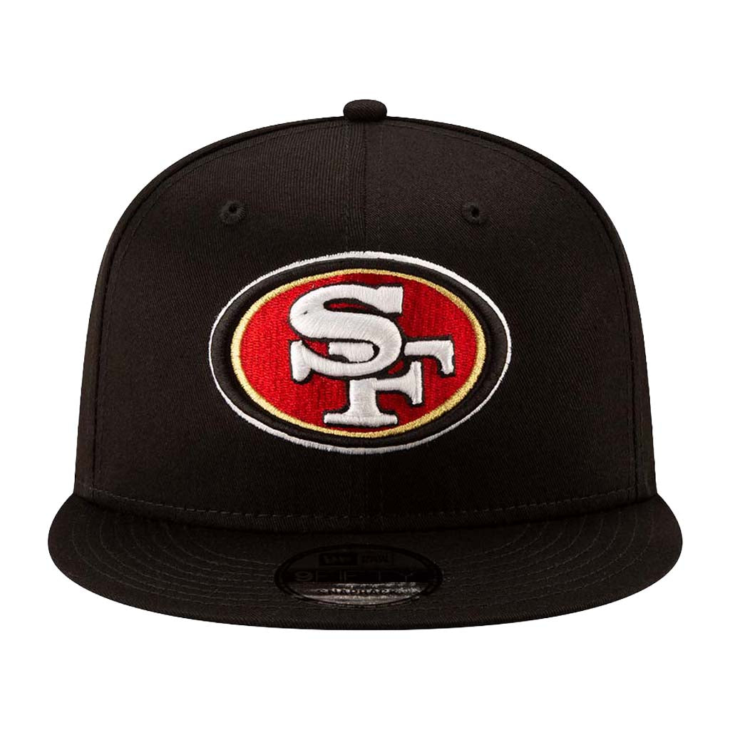 NFL San Francisco 49ers New Era Basic 9FIFTY Snapback Hat- Black