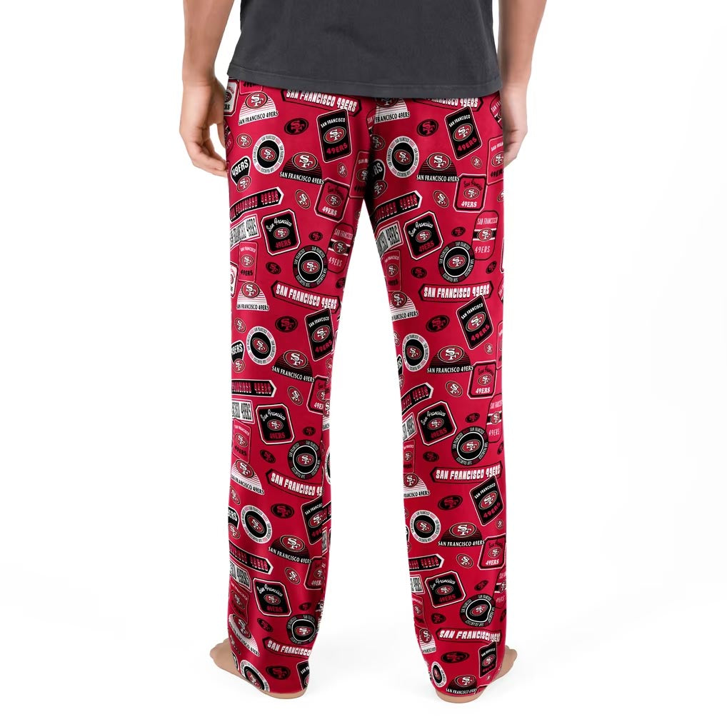 NFL San Francisco 49ers Concepts Sport Grady Pajama Pant- Red
