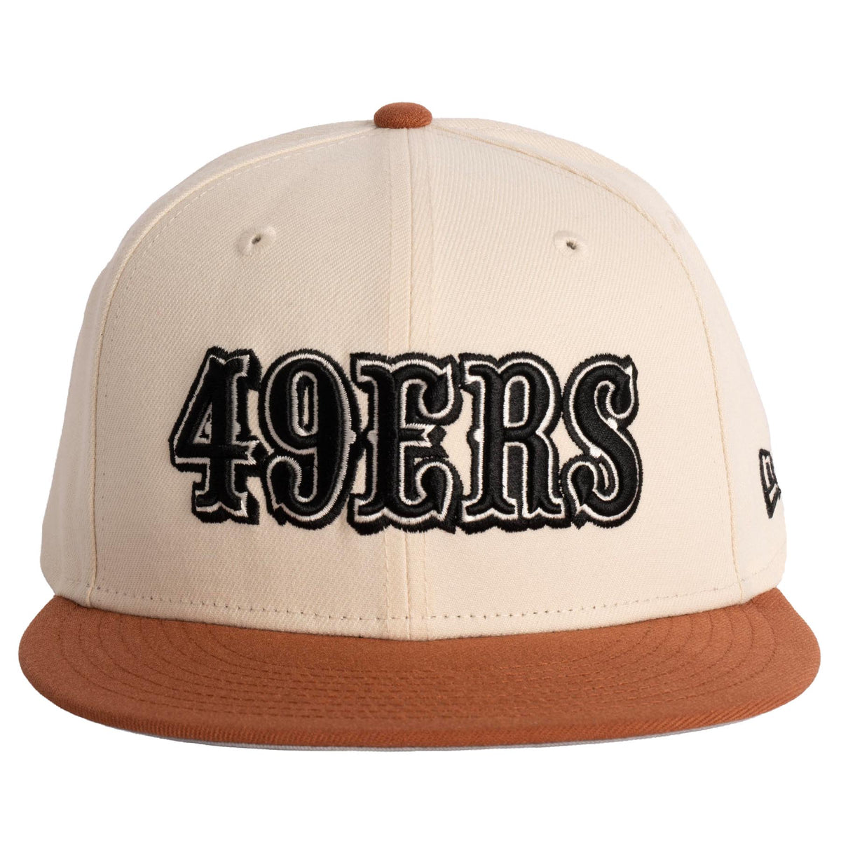 NFL San Francisco 49ers New Era Fieldstone 9FIFTY Snapback Hat- Light Cream