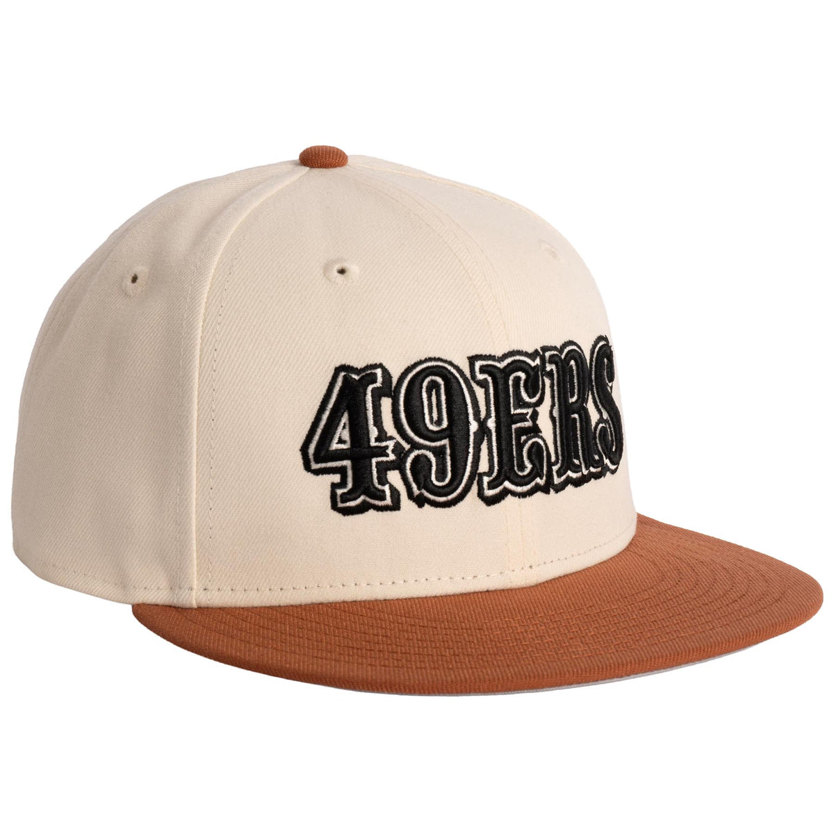NFL San Francisco 49ers New Era Fieldstone 9FIFTY Snapback Hat- Light Cream