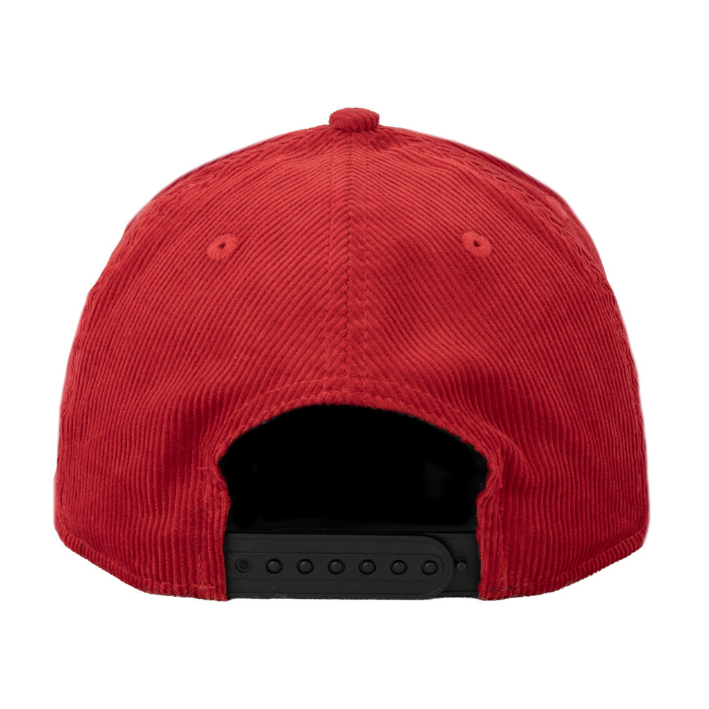 NFL San Francisco 49ers New Era All Corduroy 9FIFTY A-Frame Snapback Hat - Red