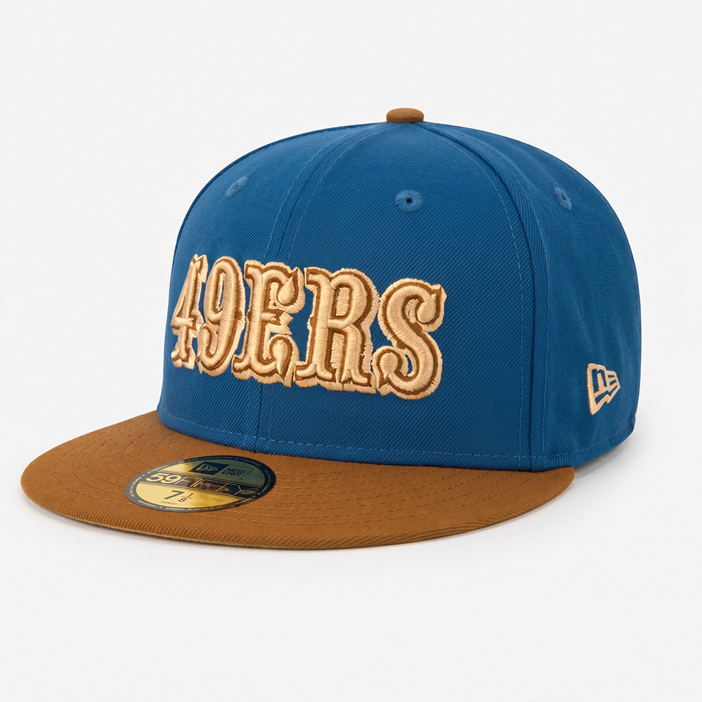 NFL San Francisco 49ers New Era Rodeo 59FIFTY Fitted Hat- Blue