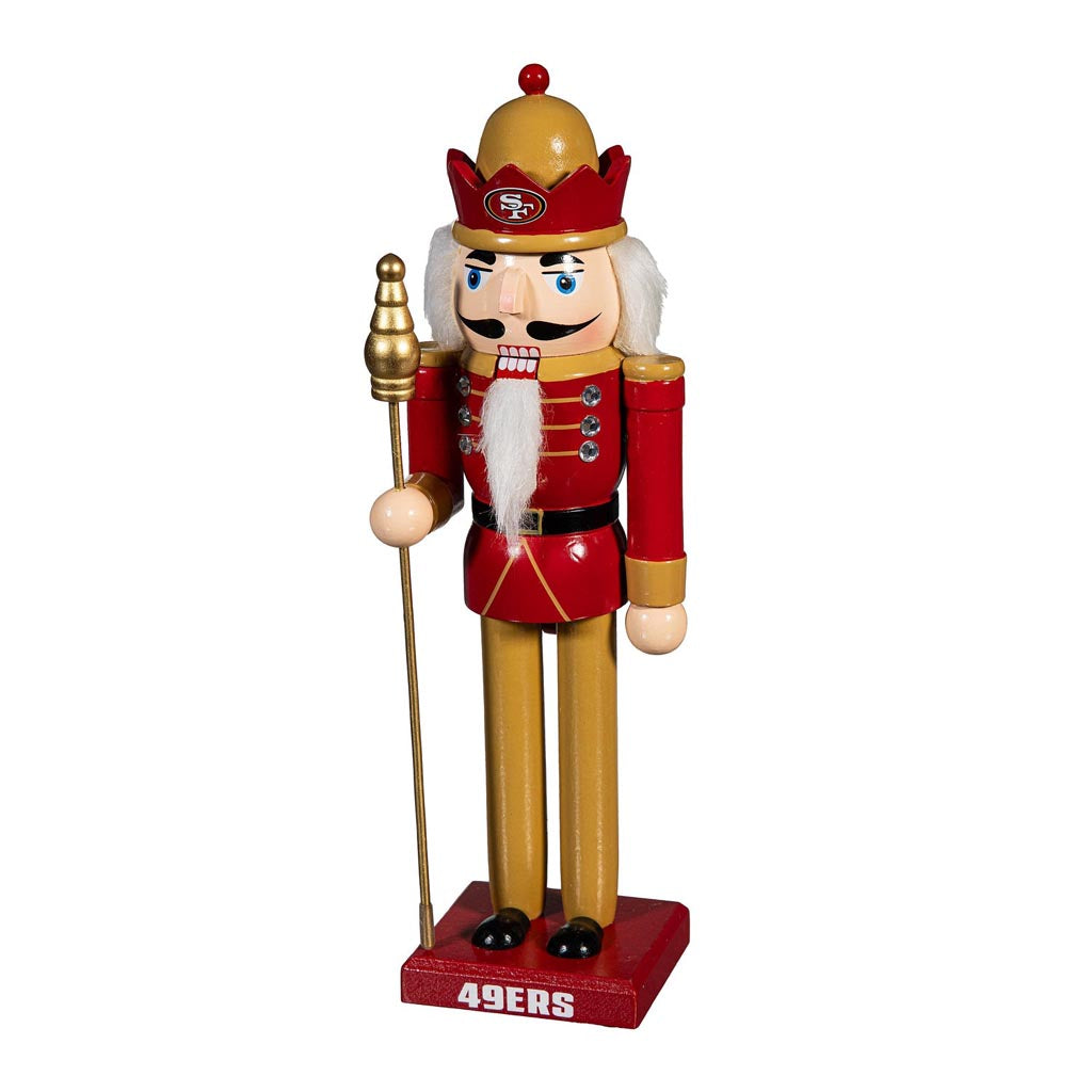 NFL San Francisco 49ers Evergreen 12" Nutcracker