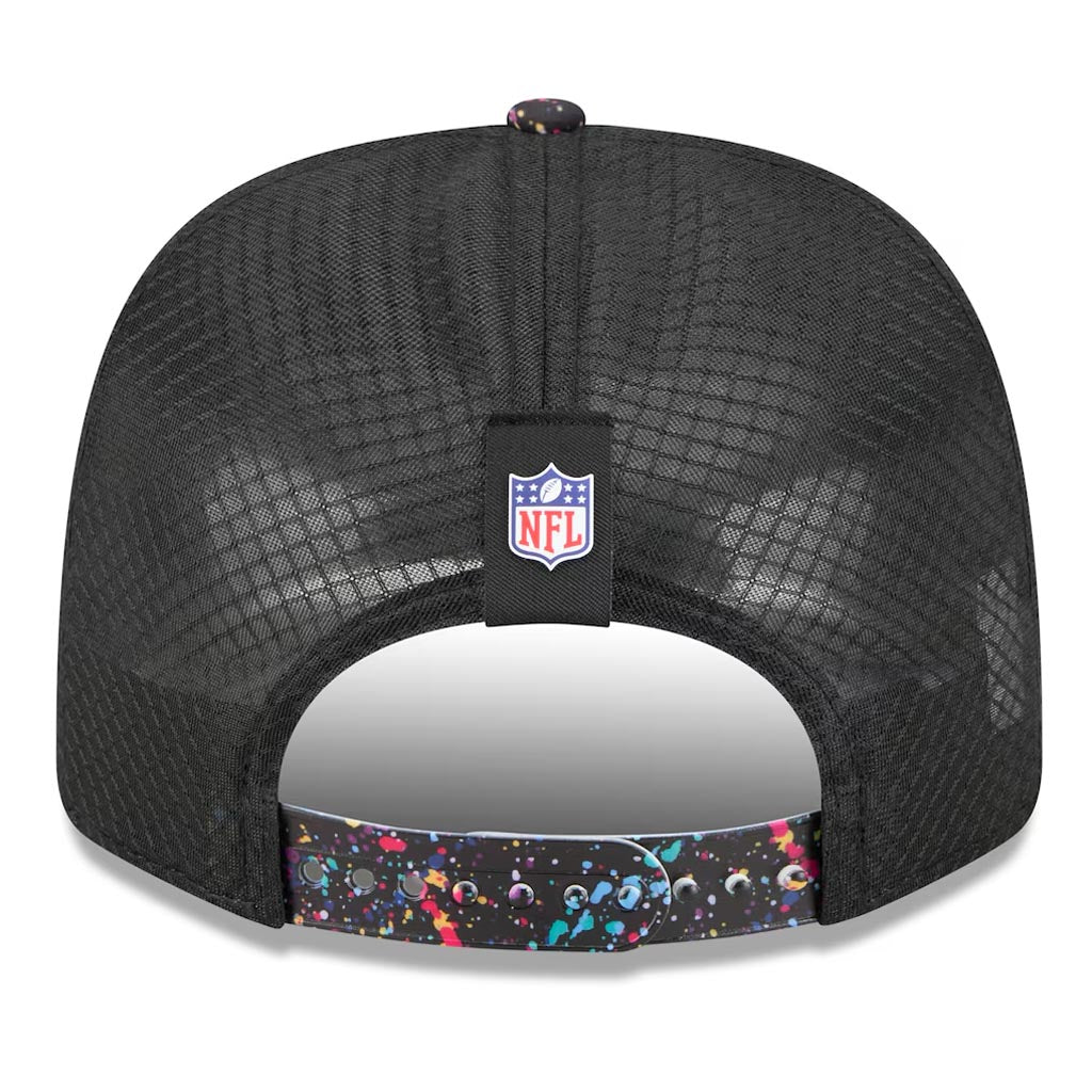 NFL San Francisco 49ers New Era 2025 Crucial Catch 9SEVENTY Stretch-Snapback Hat - Black