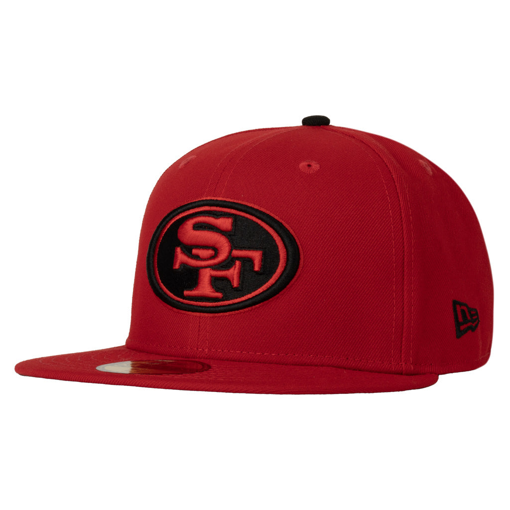NFL San Francisco 49ers New Era Crimson 59FIFTY Fitted Hat - Red
