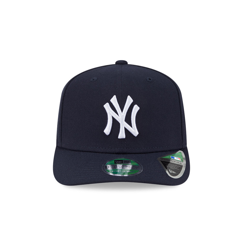 MLB New York Yankees New Era Player Replica 9SEVENTY Stretch-Snapback Hat - Navy
