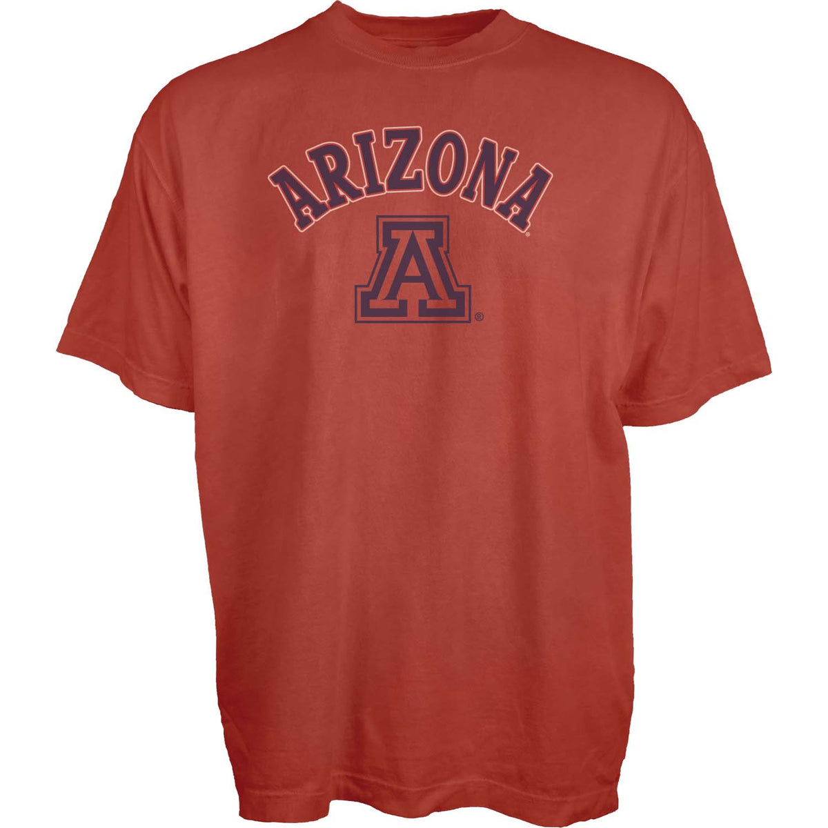 NCAA Arizona Wildcats Blue 84 Dekka Soft Heavy T-Shirt- Red