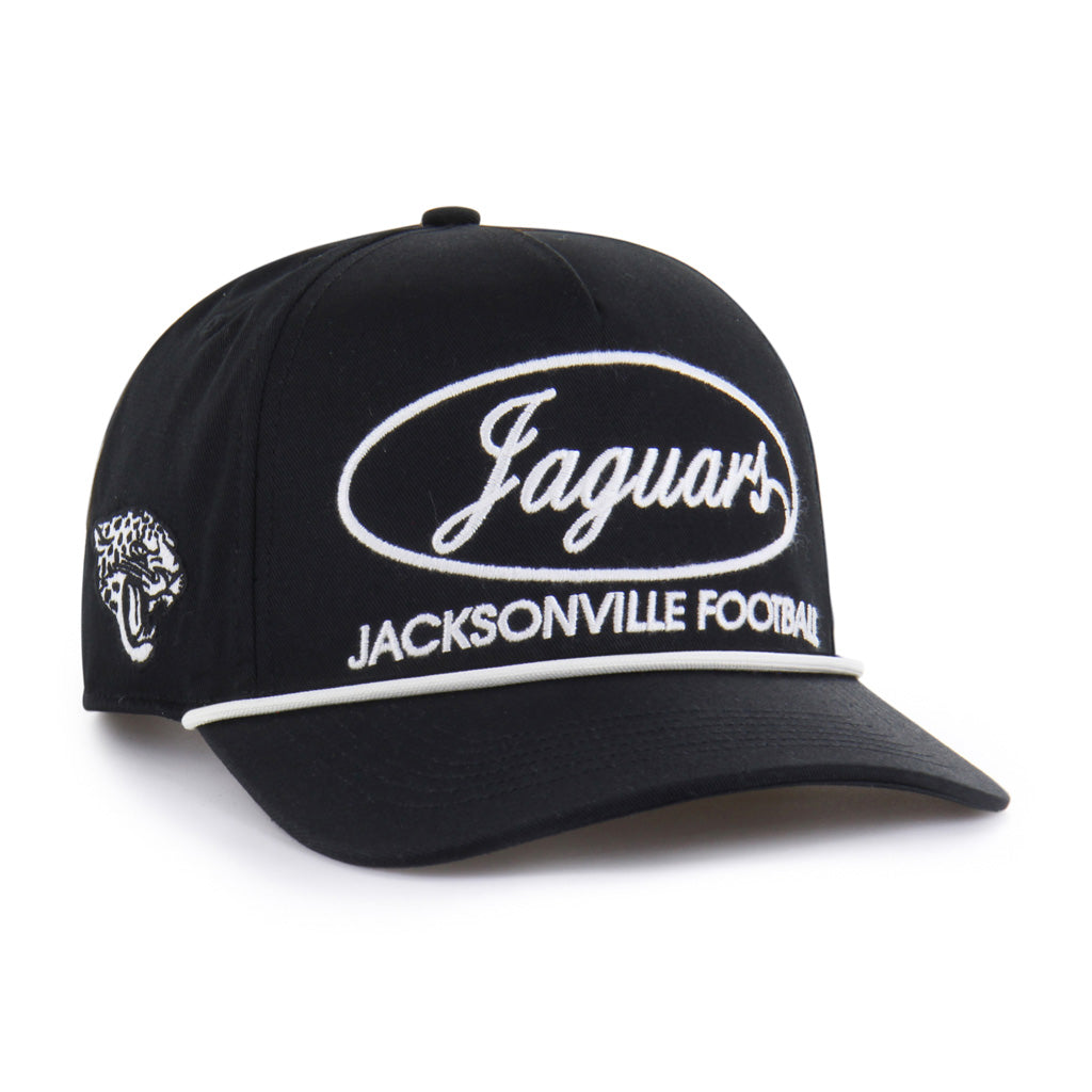 NFL Jacksonville Jaguars '47 Foundational Hitch Snapback Hat - Black