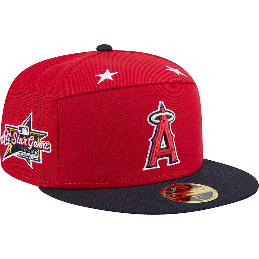 MLB Los Angeles Angels New Era 2025 All Star Game 59FIFTY Fitted Hat - Red