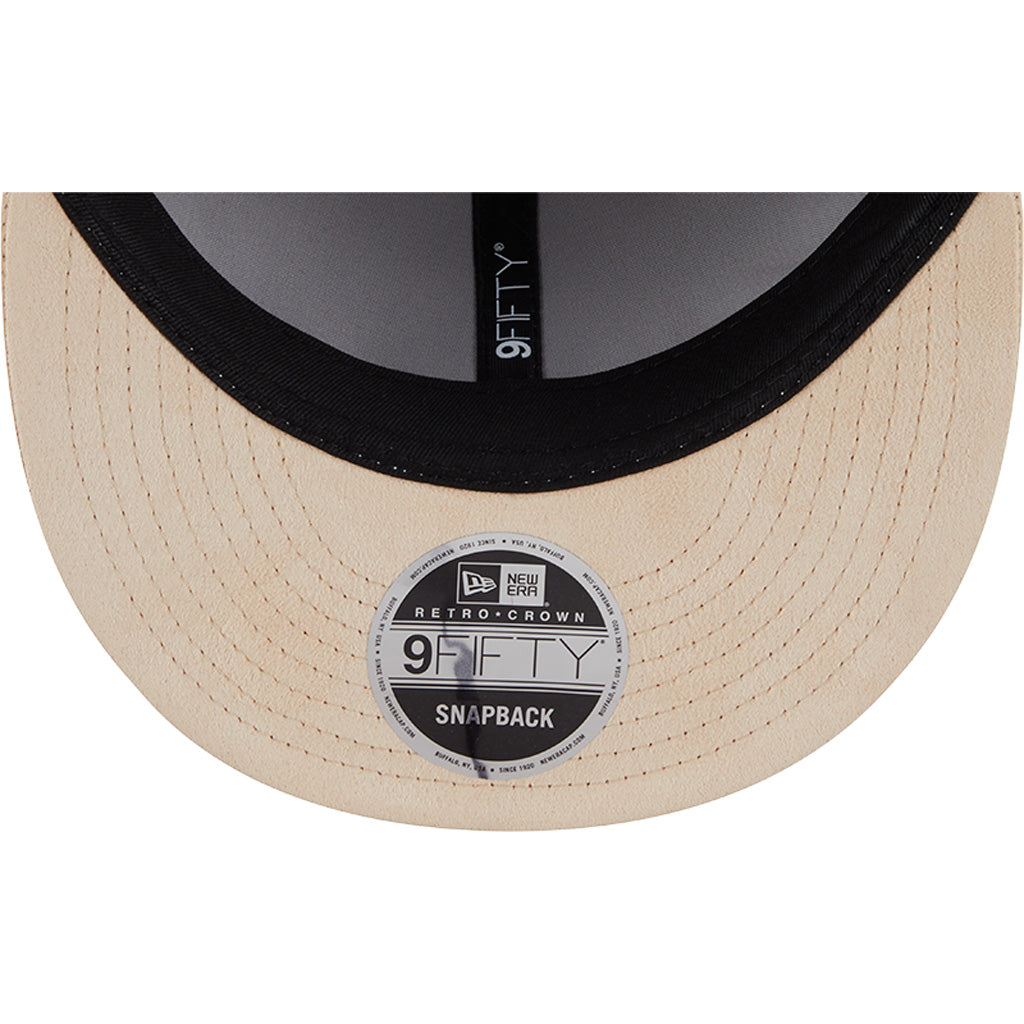 MLB Chicago White Sox New Era Suede Retro Crown 9FIFTY Snapback Hat - Tan