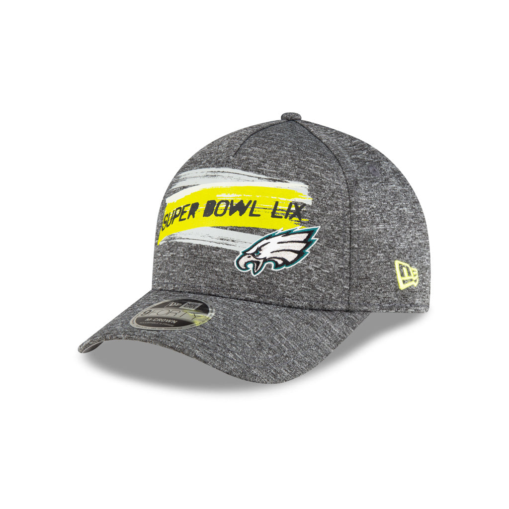 NFL Super Bowl LIX Philadelphia Eagles New Era Participation 9FORTY A-Frame Adjustable Hat - Graphite