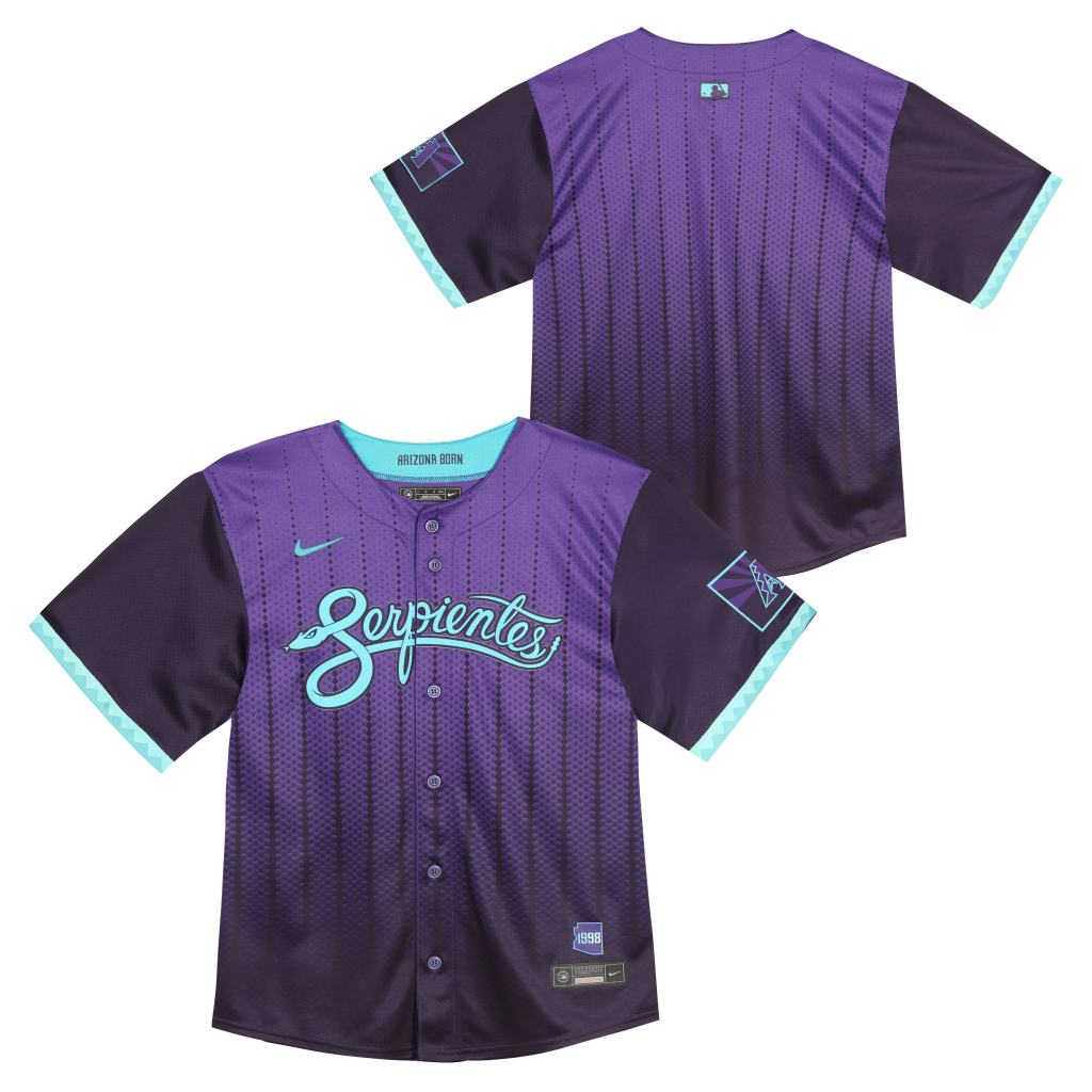 MLB Arizona Diamondbacks Toddler Nike 2025 City Connect Limited Jersey - Purple
