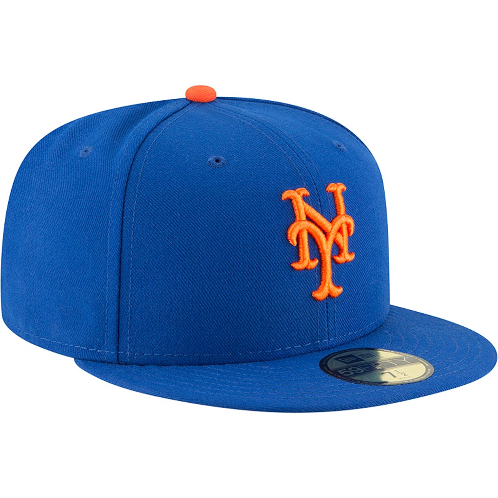 MLB New York Mets New Era Authentic Collection Home On-Field 59FIFTY Fitted Hat - Blue