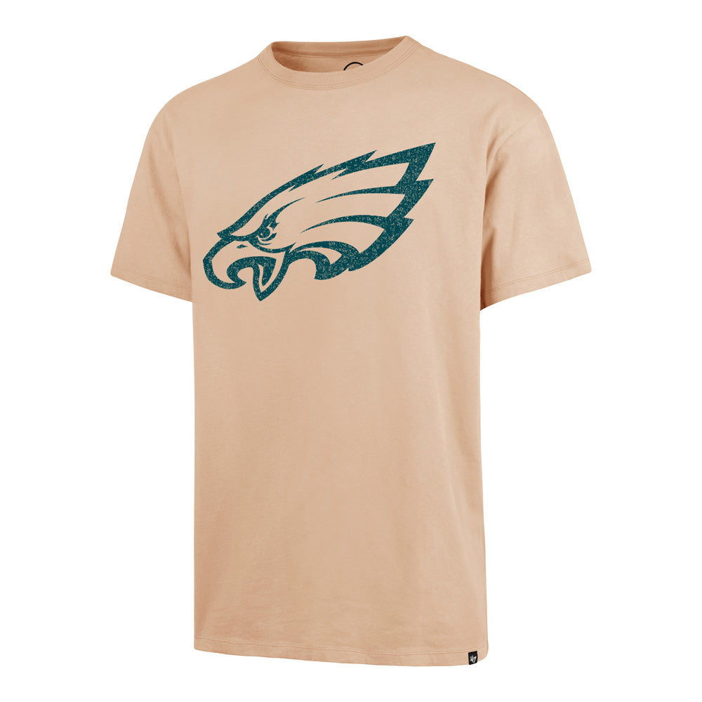 NFL Philadelphia Eagles '47 Dusted Imprint River T-Shirt - Khaki