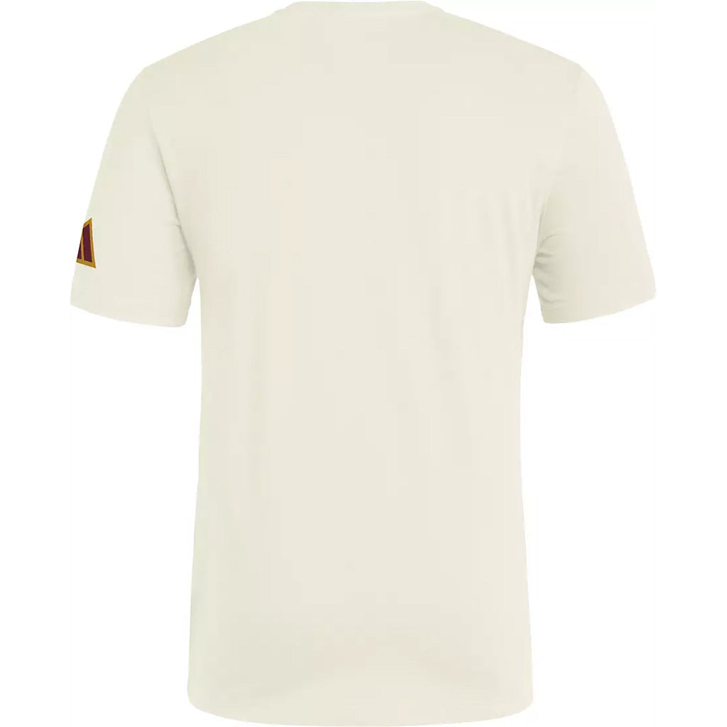 NCAA Arizona State Sun Devils adidas Script Fresh T-Shirt - Cream