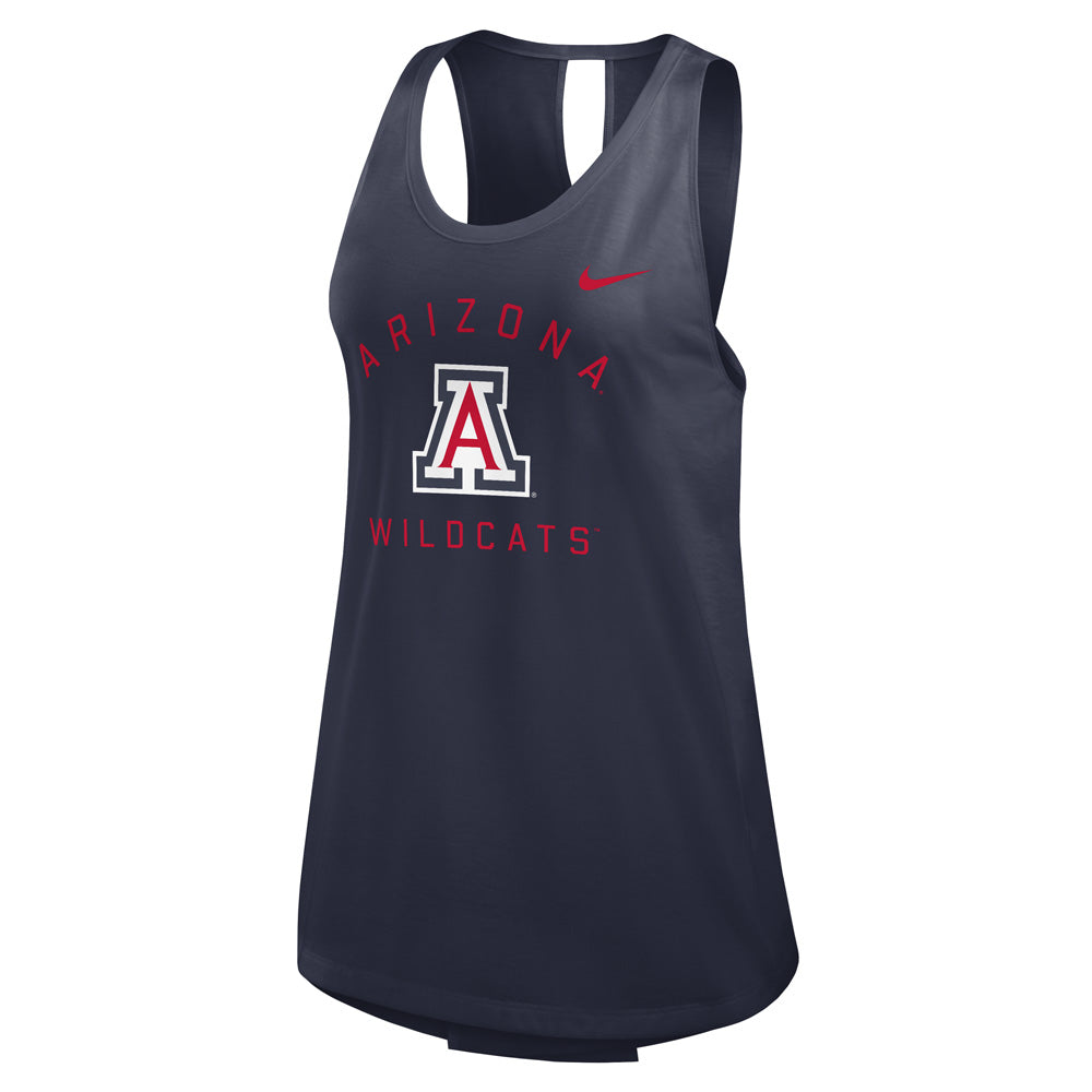 NCAA Arizona Wildcats Women&#39;s Nike Open Back Tank Top