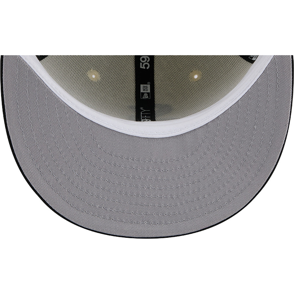 MLB Chicago White Sox New Era Two-Tone Chrome OTC 59FIFTY Fitted Hat - Chrome