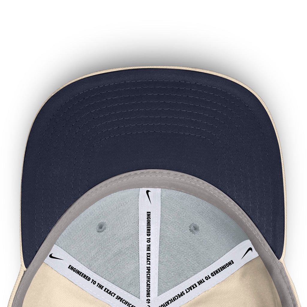 NCAA Arizona Wildcats Nike Tonal Primary Logo Snapback Hat - Cream