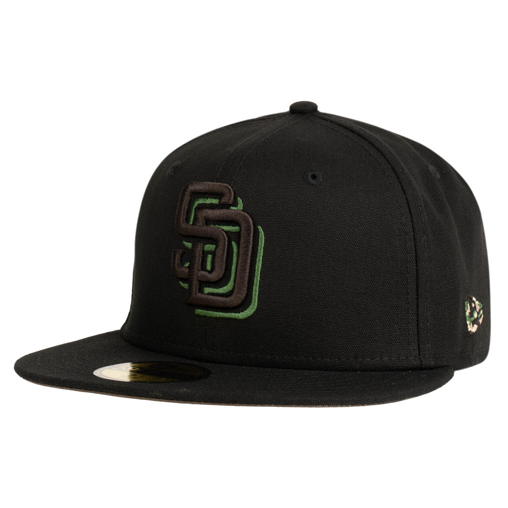 MLB San Diego Padres New Era Commando 59FIFTY Fitted Hat - Black
