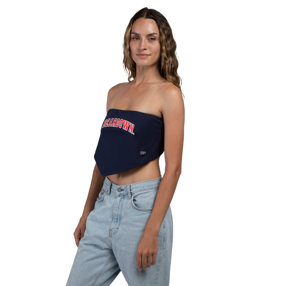 NCAA Arizona Wildcats Women's Hype & Vice Bear Down Bandana Top