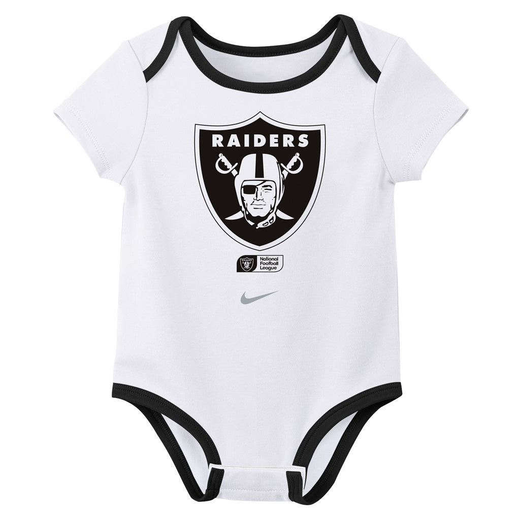 NFL Las Vegas Raiders Infant Nike 3 Piece Set