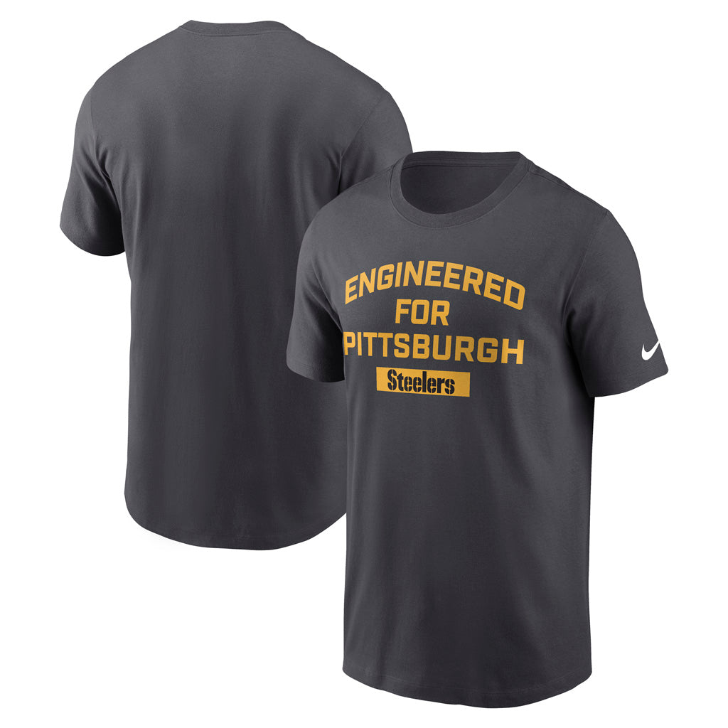 NFL Pittsburgh Steelers Nike Team City Essential T-Shirt - Charcoal