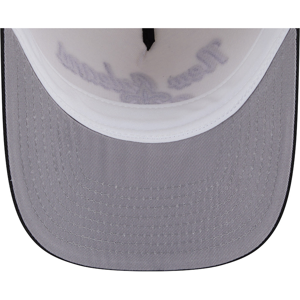 NFL New Orleans Saints New Era Chainstitch Two-Tone 9FIFTY A-Frame Snapback Hat - Cream