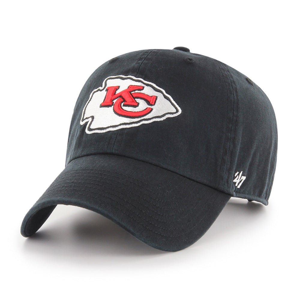 NFL Kansas City Chiefs &#39;47 Clean Up Adjustable - Black Hat