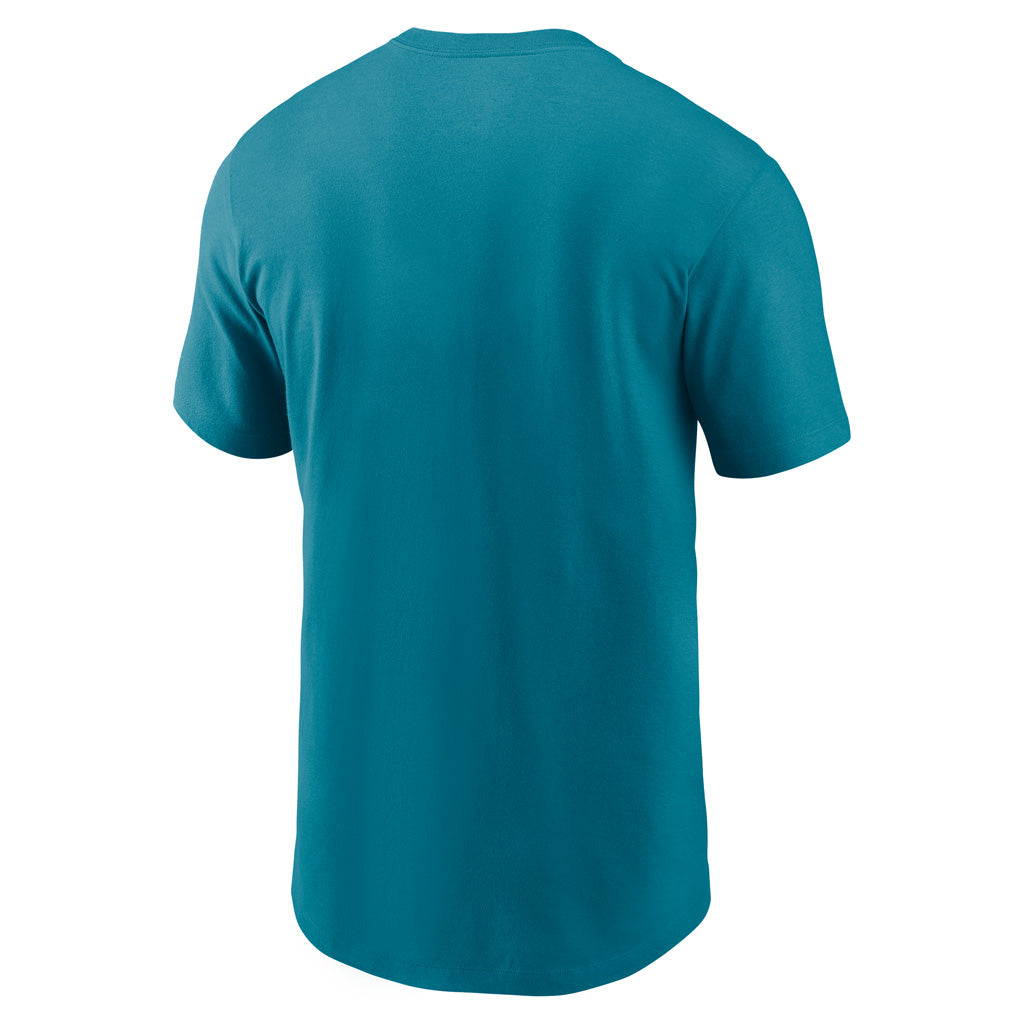 NFL Jacksonville Jaguars Nike Cotton Essential Logo T-Shirt - Teal