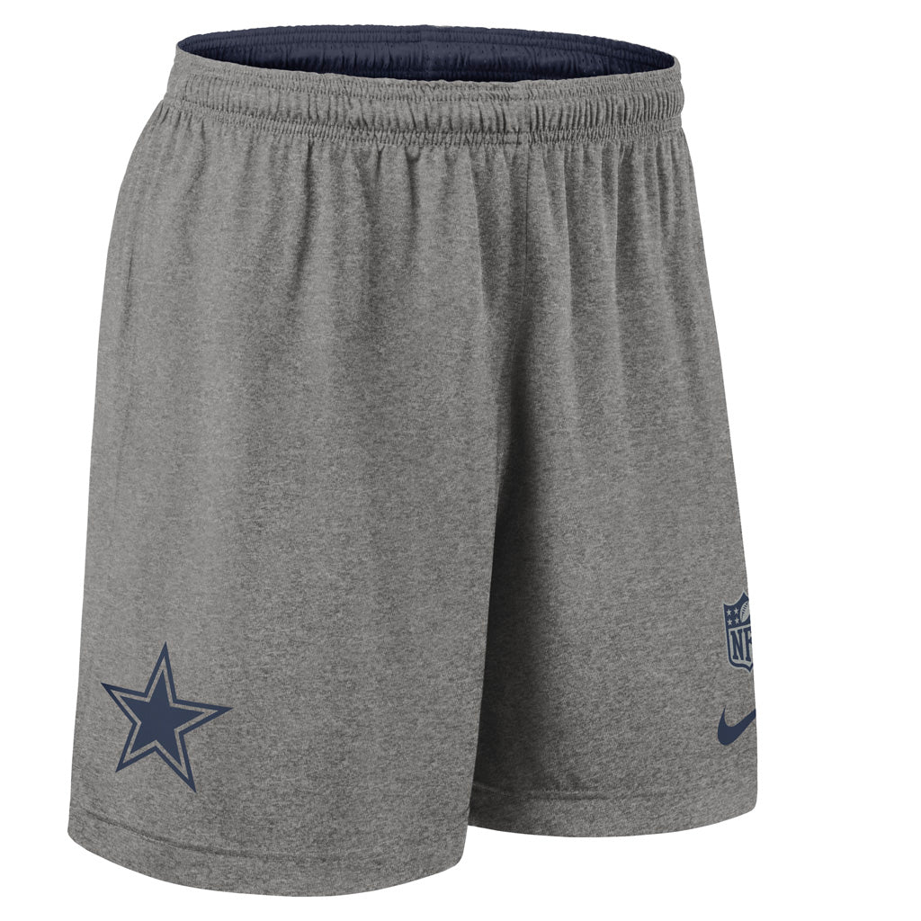 NFL Dallas Cowboys Nike Dri-Fit Reversible Knit Shorts - Navy