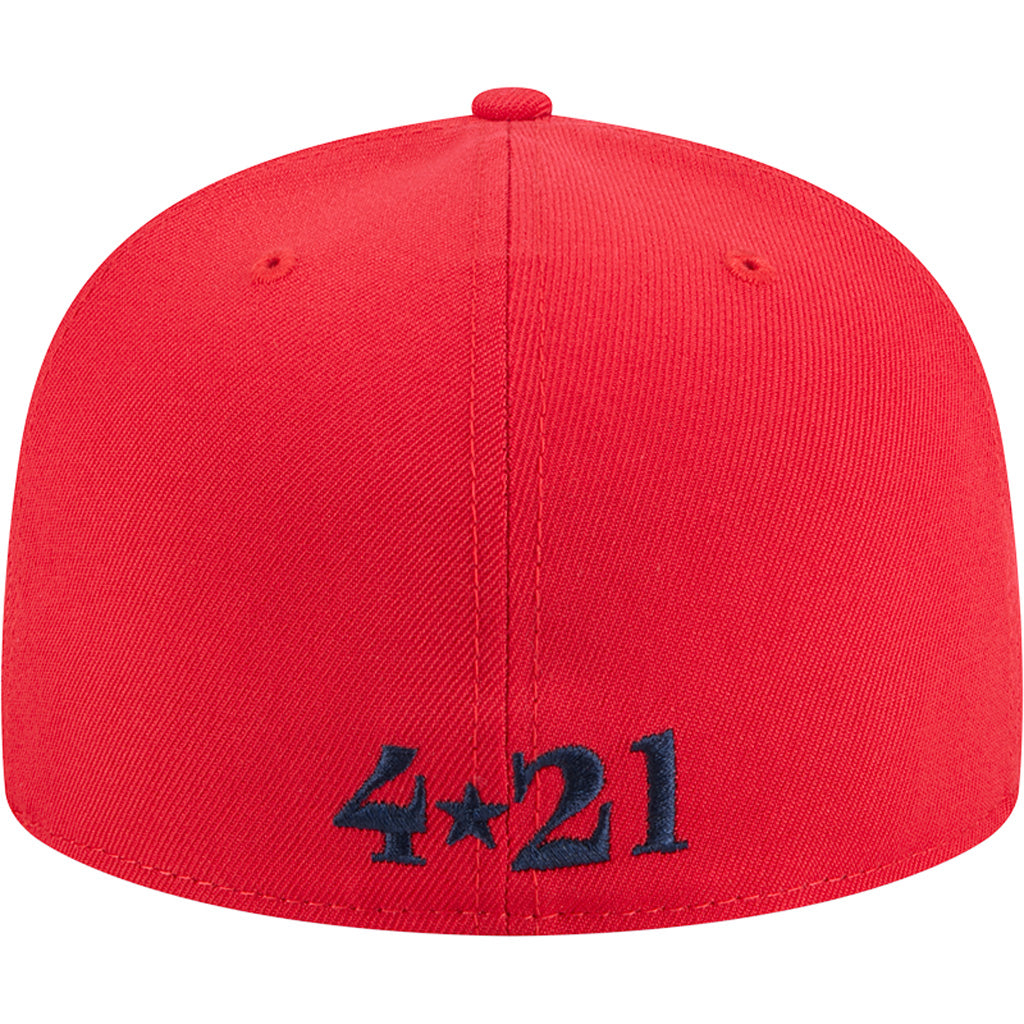 MLB Texas Rangers New Era City Connect Fan Pack 59FIFTY Fitted Hat - Red