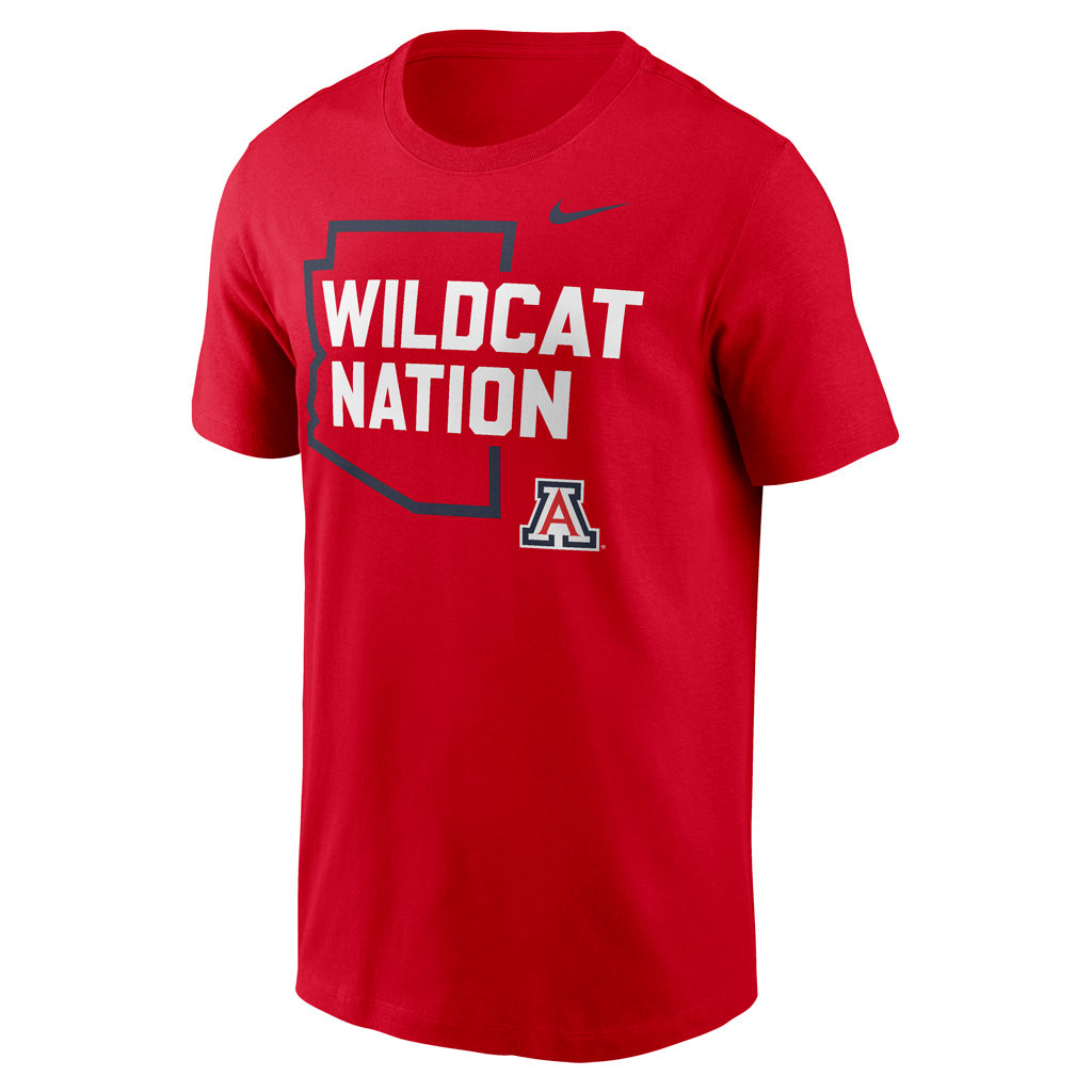 NCAA Arizona Wildcats Nike Wildcat Nation T-Shirt - Red