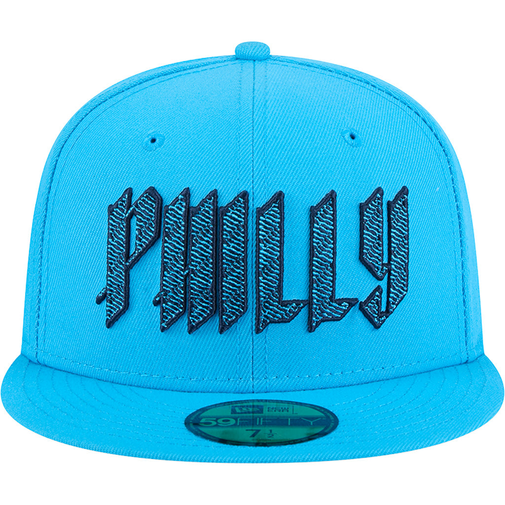 MLB Philadelphia Phillies New Era City Connect Fan Pack 59FIFTY Fitted Hat - Blue