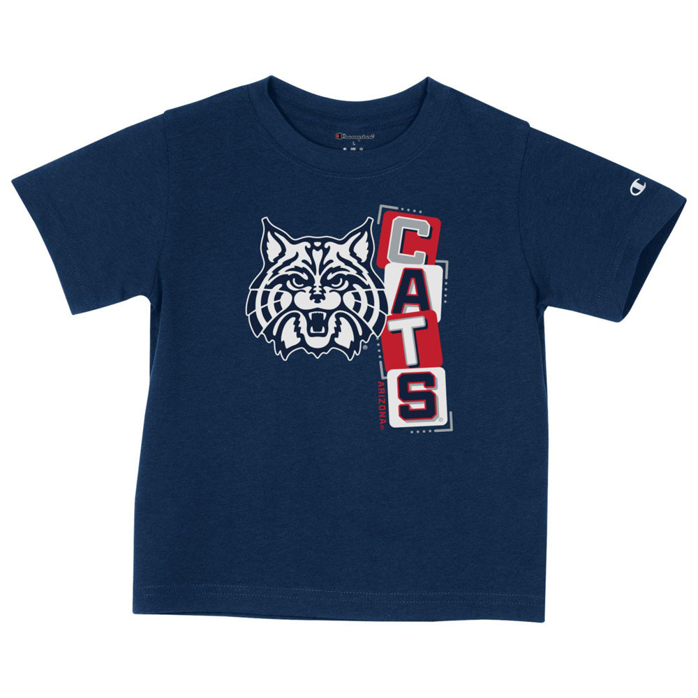 NCAA Arizona Wildcats Toddler Champion Stadium Mascot T-Shirt - Navy