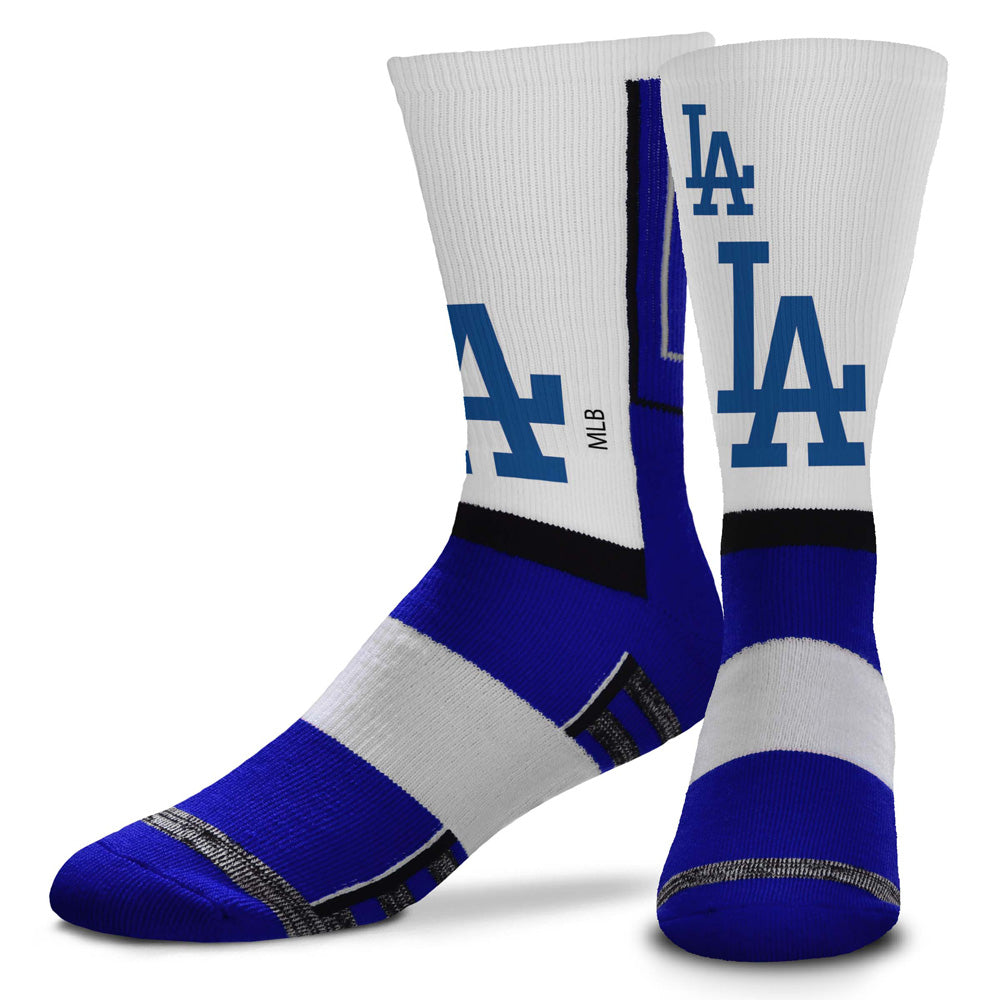 MLB Los Angeles Dodgers For Bare Feet Mascot Snoop Crew Socks