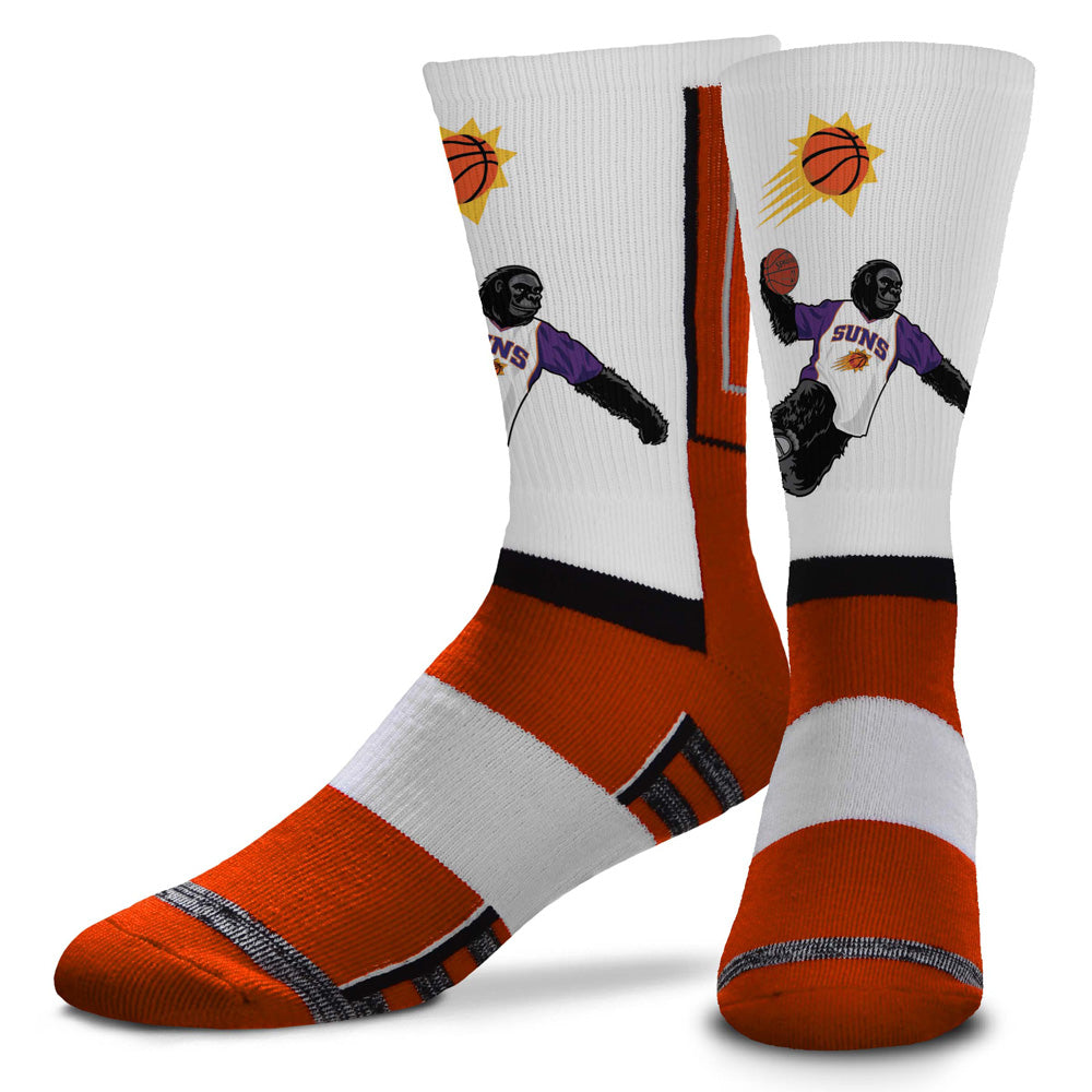 NBA Phoenix Suns For Bare Feet Mascot Snoop Crew Socks